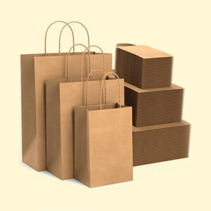 Custom Brown Paper Bags