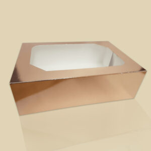Custom Metallic Cake Boxes