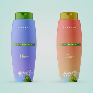Plastic Shampoo Bottle